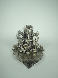 Ganesha On Leaf